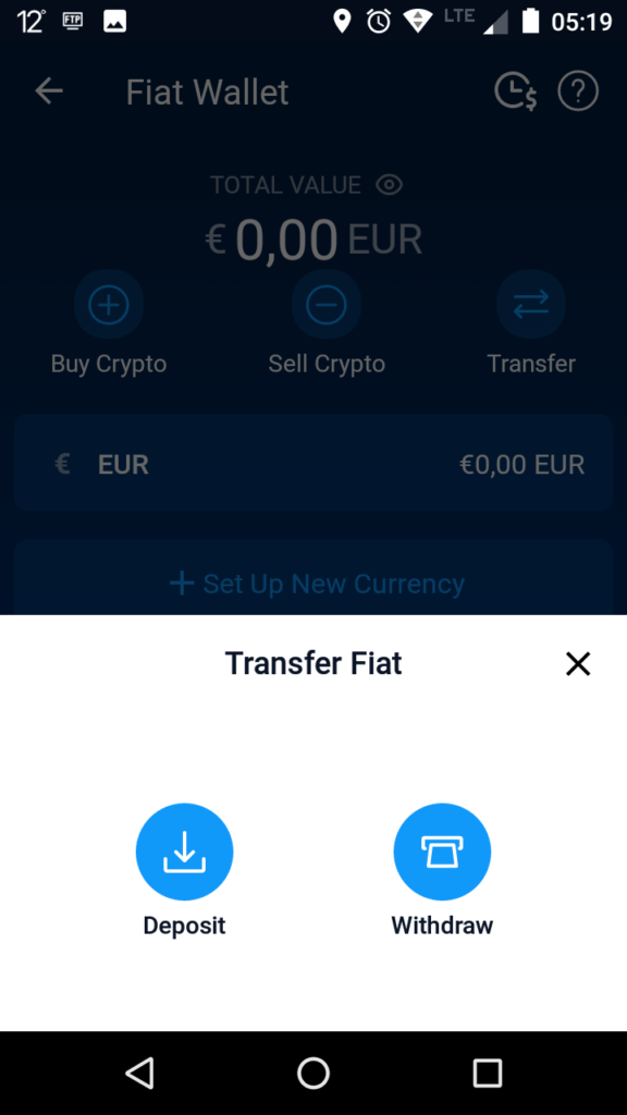 Choose Withdraw Option Step 11