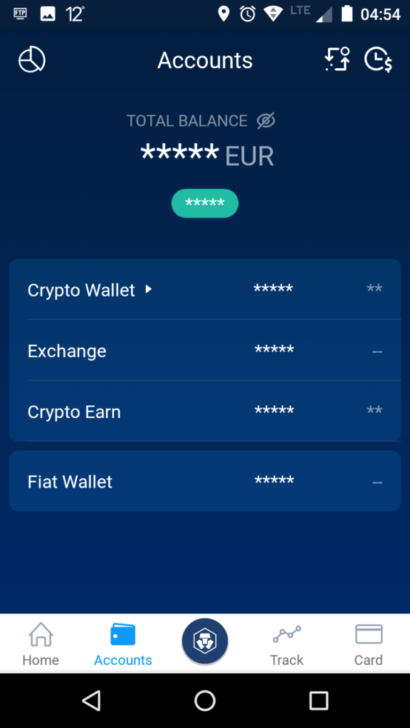 Select Crypto wallet option