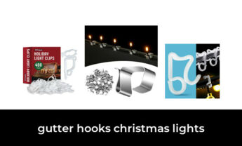 46 Best gutter hooks christmas lights in 2023: According to Experts.