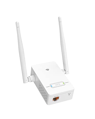 BrosTrend Universal WiFi to Ethernet Adapter, 300Mbps on 2.4GHz, Wi...