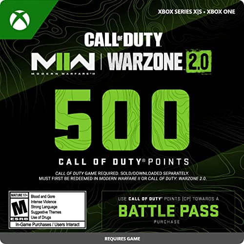 Call of Duty 500 Points - Xbox [Digital Code]...