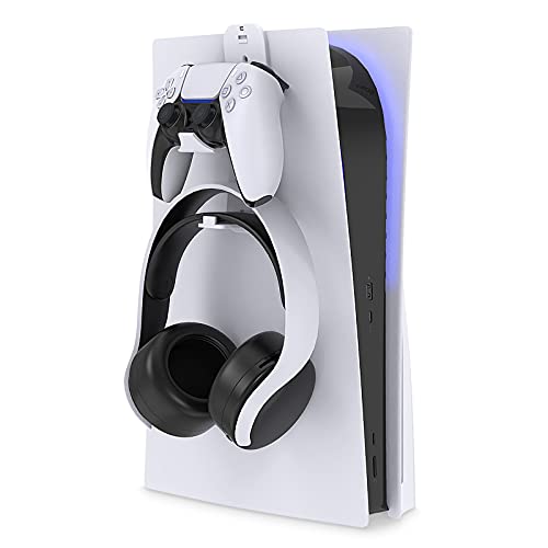 Hanger Holder for PS5 Headset, for PS5 Controller and Headphone Hol...