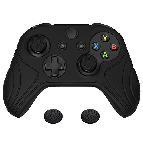 PlayVital Samurai Edition Black Anti-Slip Controller Grip Silicone ...
