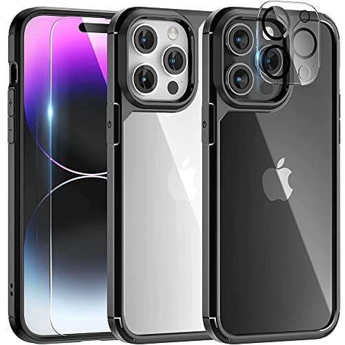 TAURI for iPhone 14 Pro Max Case, [5 in 1] 1X Case [Not-Yellowing] ...