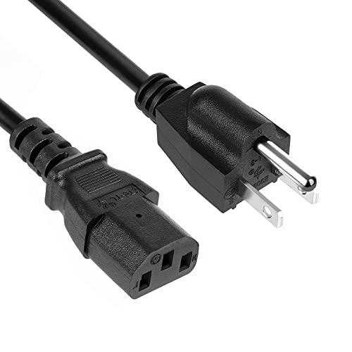 TPLTECH 3 Prong Power Cord Compatible with Sony Playstation PS3 Fir...