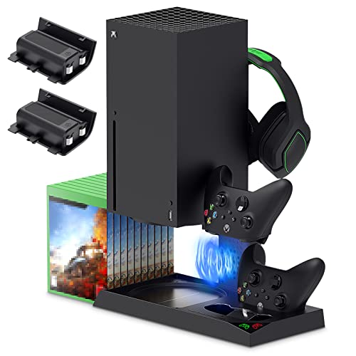 Vertical Cooling Stand Compatible with Xbox Series X with Cooling F...