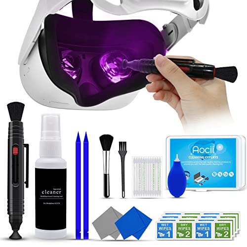 VR Headset Cleaning Kit, VR Lens Cleaner, Lens Pen Cleaner Kit for ...