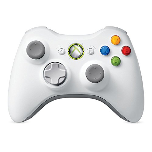 Xbox 360 Wireless Controller - White (Renewed) for PC...