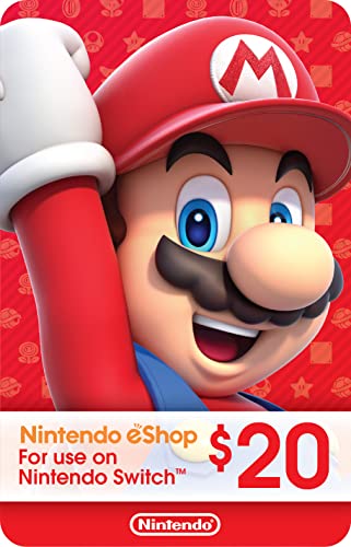 $20 Nintendo eShop Gift Card [Digital Code]...