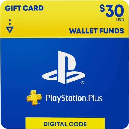 $30 PlayStation Plus – Wallet Funds [Digital Code]...