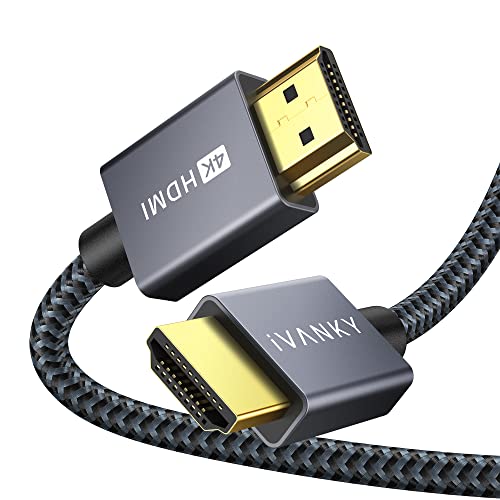 4K HDMI Cable 10 ft, iVANKY 18Gbps High Speed HDMI Cables, 4K@60Hz ...