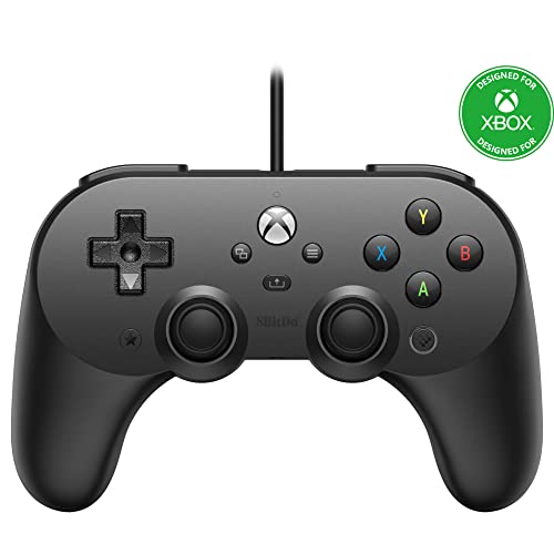 8BitDo Pro 2 Wired Controller for Xbox Series X, Xbox Series S, Xbo...