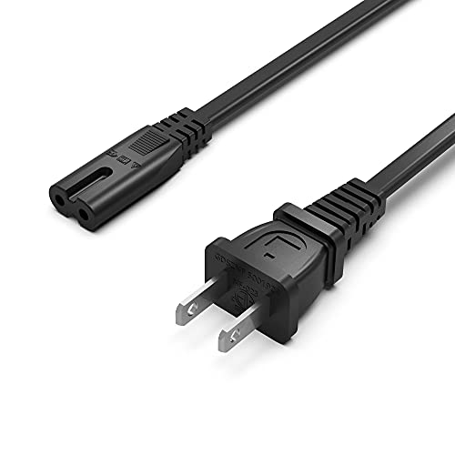 AC Power Cord Cable Fit for Xbox One S, Xbox One X, Xbox Series X S...