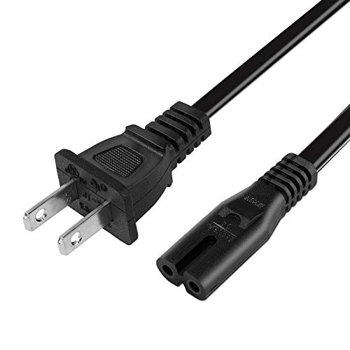 AC Power Cord for PS4   PS4 Slim   PS3 Slim & Super Slim   PS5, Xbo...