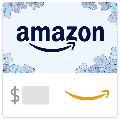 Amazon eGift Card Logo - Blue Flower...