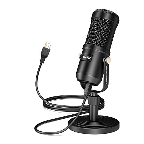 Aokeo USB Microphone, Condenser Podcast Microphone for Computer. Su...
