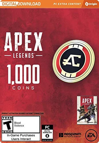 Apex Legends - 1,000 Apex Coins - PC Origin [Online Game Code]...