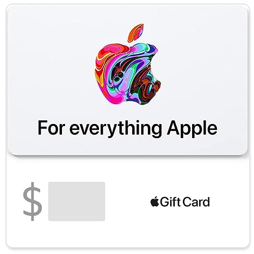 Apple Gift Card - App Store, iTunes, iPhone, iPad, AirPods, MacBook...