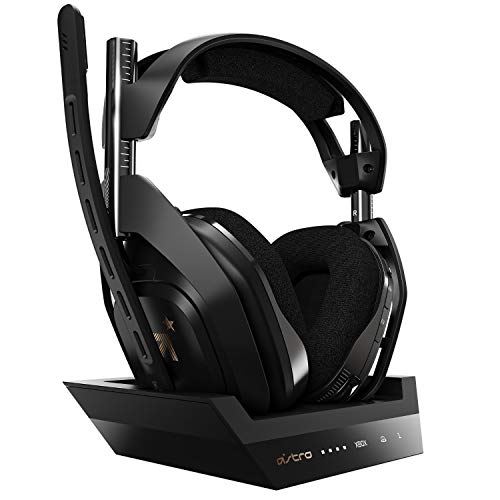 ASTRO Gaming A50 Wireless Headset + Base Station Gen 4 - Compatible...