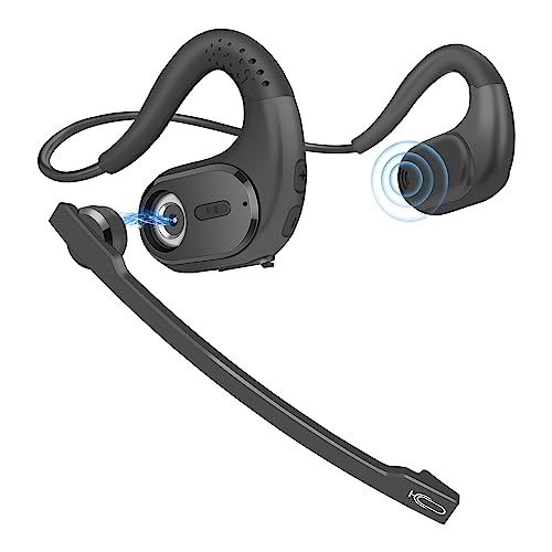 BANIGIPA Bluetooth Headset with Removable Microphone, Noise Cancell...