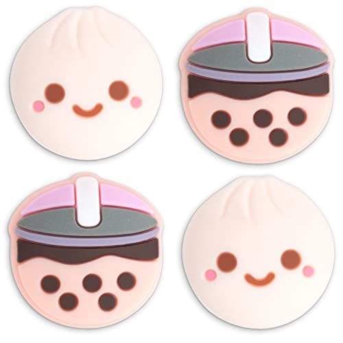 BelugaDesign Boba Dumpling Thumb Grips | Cute Pastel Button Caps | ...