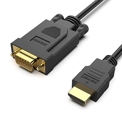 BENFEI HDMI to VGA 6 Feet Cable, Uni-Directional HDMI to VGA Cable ...