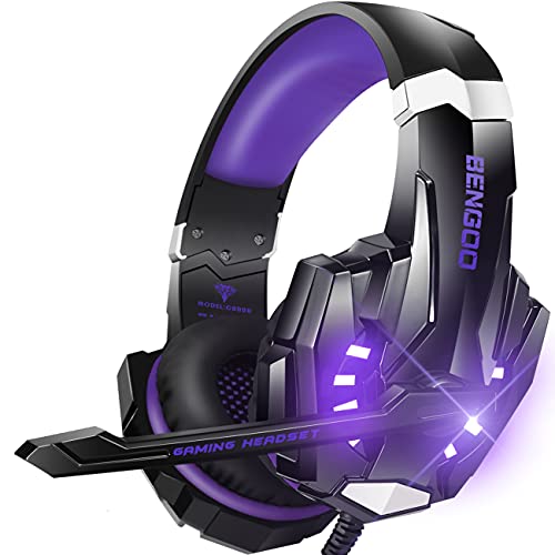 BENGOO G9000 Stereo Gaming Headset for PS4, PC, Xbox One Controller...