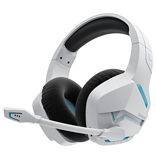 BINNUNE Wireless Gaming Headset with Noise Cancelling Microphone fo...