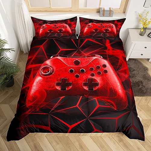 Boys Gaming Comforter Cover Twin Size Games Bedding Set Kids Teens ...