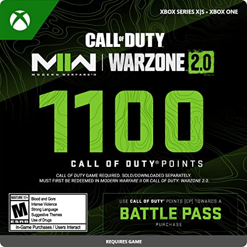 Call of Duty 1,100 Points - Xbox [Digital Code]...