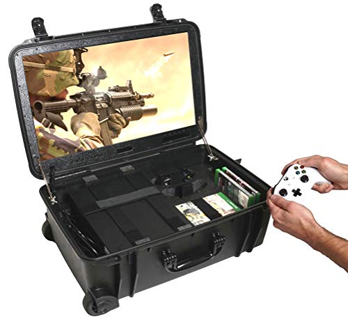 Case Club Gaming Station fits Xbox One X S. Portable Gaming Station...