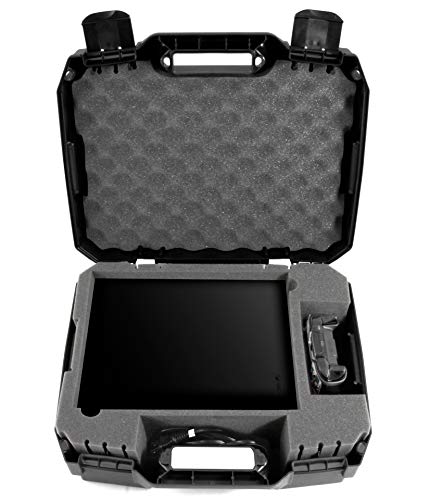 CASEMATIX Travel Case Compatible with Xbox One X - Hard Shell Carry...