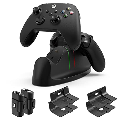 Charger for Xbox Series X|S Controller- Dual Dock Charging Station ...
