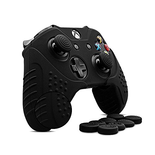 CHINFAI Xbox One S X Controller Grip Skin Anti-Slip Silicone Protec...