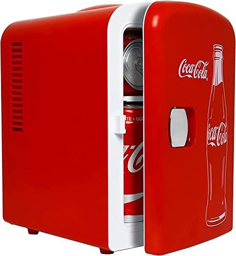 Coca-Cola Classic Coke Bottle 4L Mini Fridge w  12V DC and 110V AC ...