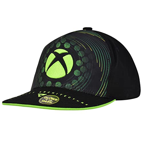 Concept One Microsoft Xbox Baseball Hat, Glow in The Dark Skater Ad...