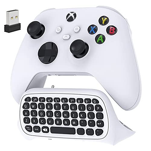 Controller Keyboard for Xbox Series X S One One S,Wireless Chatpad ...