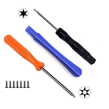 Controller Shell Opening Kit and Screwdriver Set Tool Torx T8H T6 S...