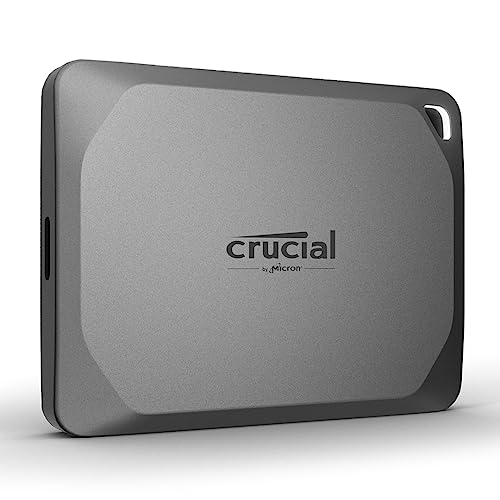Crucial X9 Pro 1TB Portable SSD - Up to 1050MB s Read and Write - W...
