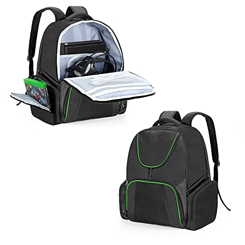 CURMIO Travel Backpack Compatible for Xbox Series S, Xbox One  One ...