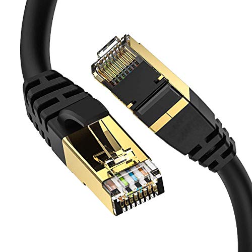 DbillionDa Cat8 Ethernet Cable, Outdoor&Indoor, 6FT Heavy Duty High...