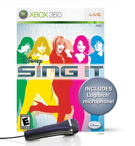 Disney Sing It Bundle with Microphone -Xbox 360...