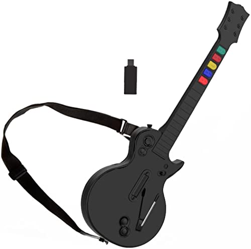 DOYO Guitar Hero Controller for PC and PS3, Wireless Guitar for Gui...