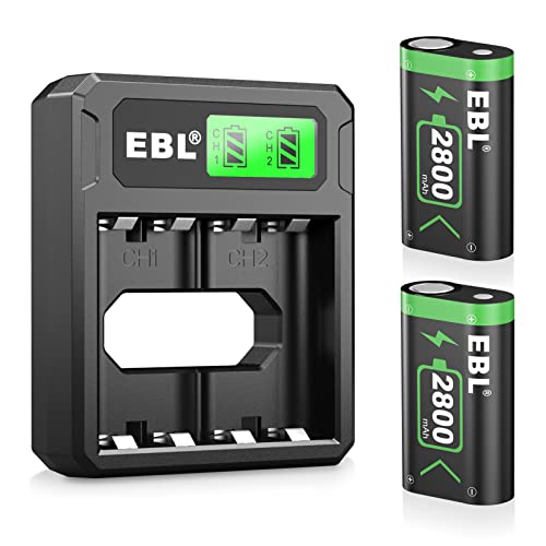 EBL Controller Rechargeable Battery Packs Compatible for Xbox One X...