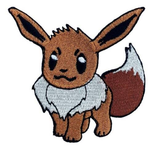 EEVEE Patch (3 Inch) Embroidered Iron Sew-on Badge Pocket Monsters ...