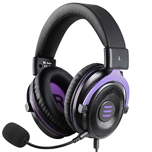 EKSA E900 Headset with Microphone for PC, PS4,PS5, Xbox - Detachabl...