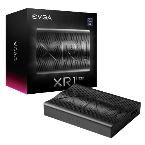 EVGA XR1 lite Capture Card, Certified for OBS, USB 3.0, 4K Pass Thr...