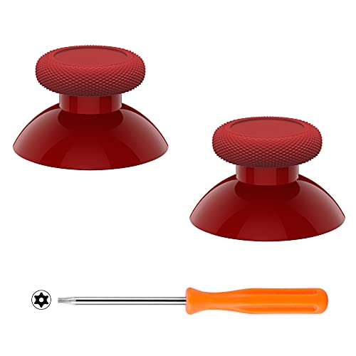 eXtremeRate Carmine Red Replacement Thumbsticks for for Xbox Series...