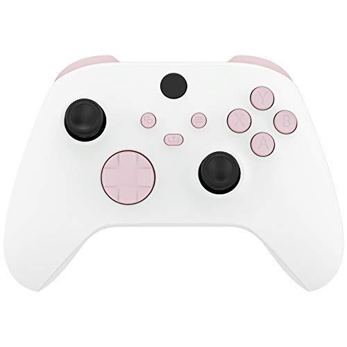 eXtremeRate Cherry Blossoms Pink Replacement Buttons for Xbox Serie...