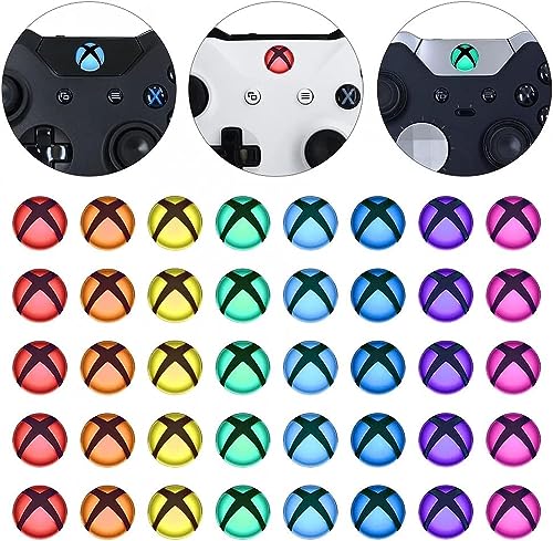 eXtremeRate Custom Home Guide Button LED Mod Stickers for Xbox Seri...